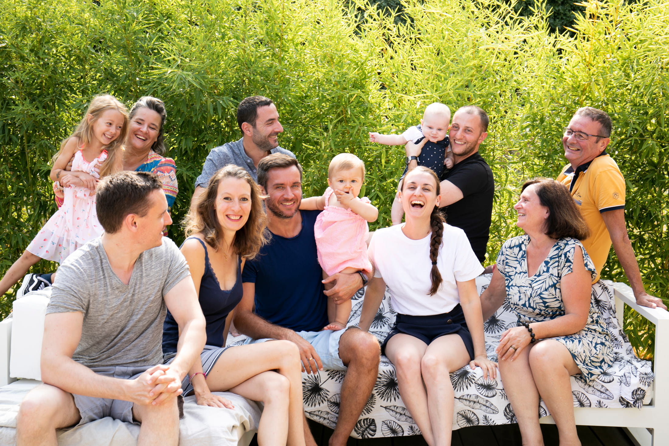 Photo de famille à Lyon